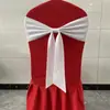 Nuevo hotel banquete de bodas flor para respaldo de silla sin corbata con capa de aire gruesa flor de respaldo de silla elástica decoración de silla con lazo