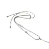 Nuevo Collar con Colgante Hecho a Mano de Alta Gama Cordón Trenzado de Jade Hetian Cuerda de Ocho Hilos Ajustable para Hombres y Mujeres