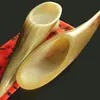 Raspagem de Chifre, Placa de Raspagem para Massagem de Corpo Inteiro, Tubo de Chifre para Massagem de Pontos de Acupuntura e Beleza Facial
