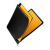 Venta Caliente Transfronteriza Cartera Unisex de Cuero Genuino RFID con Múltiples Ranuras para Tarjetas y Bolsillo para Monedas Portatarjetas de Cuero Genuino en Bloques de Color de Moda