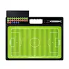 Pizarra Táctica de Fútbol Portátil, Pizarra de Enseñanza para Entrenadores con Fijación Magnética Mejorada y Almacenamiento para Marcador de Pizarra Blanca, Conveniente y Borrable
