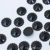 Strass Acrílico Redondo Florido 12mm de Fundo Plano para Acessórios de Celular, Acessórios de Cabelo, Acessórios DIY e Materiais de Artesanato