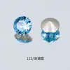 Rhinestones Redondos com Base Pontiaguda Dongzhou Crystal 10mm Acessórios para Joias DIY Rhinestones de Vidro Deslumbrantes Rhinestones Quentes de Venda Transfronteiriça