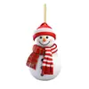 Suprimentos de Natal Decoração Única de Boneco de Neve de Natal Pingente Pendurado de Acrílico Decorações de Árvore de Natal para Feriados