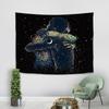 Hogar creativo decorativo colgante tela de fondo tela dormitorio tapiz dormitorio iluminación tapiz rompecabezas hogar tela colgante al por mayor