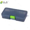 Caja de Señuelos Luya Nueva Caja de Señuelos Luya Bisel de Enchufe Gris Transparente Caja de Almacenamiento Multifuncional Portátil para Señuelos Luya con Lentejuelas