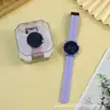 Reloj Electrónico LED para Hombres y Mujeres, Mismo Estilo para Estudiantes, Reloj con Hebilla Magnética de Silicona, Moderno, Elegante, Sencillo y Versátil para Uso en el Campus