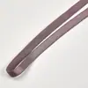 Em Estoque Roupa Íntima Colorida com Parte Inferior Escovada Alças Antiderrapantes Sutiã Camisola Lisa 0,6-2cm Elástico Elástico
