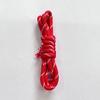 Miumiu - Cuerda redonda de poliéster de 5 mm con punta de salto para llavero de teléfono móvil, colgante para bolso, cordón tejido a mano