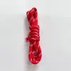 Em estoque Corda Redonda Colorida Inter-colorida 5mm Cordão Miu Ponto de Pular Corda Redonda Corda de Sapato Corda Tecida à Mão Corda para Roupa Chapéu Calça