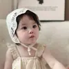 Gorro de Bebé Estilo Primavera para 2 a 12 Meses, Estilo Delgado de Verano, Lindo Gorro de Princesa para Bebés Niñas, Gorro Protector para Fontanela para Edades Pequeñas