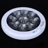 Luz de Techo con Sensor Infrarrojo de Cuerpo Humano LED Control por Sonido y Luz 7W12W Sensor de Pasillo Emergencia contra Incendios Sensor Inteligente