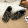 Chinelos mule femininos com forro de fleece, coleção outono/inverno 2026, macios e confortáveis para uso interno e externo, sapatos de algodão quentes