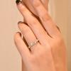 Joyería Longlongjin, nueva, 7 diamantes, plata S925 chapada en oro, moda exquisita, versátil, europea y americana, gran oferta de AliExpress.