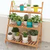 Soporte Plegable de Múltiples Niveles para Macetas de Interior para Balcón, Adecuado para Suculentas y Plantas Verdes, Estante de Montaje de Pie para Sala de Estar Uso Doméstico