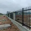 Cerca de Pátio de Villa, Cerca Protetora, Cerca de Ferro para Isolamento de Horta Comunitária, Guarda-corpo de Cerca de Aço Galvanizado para Área Fabril e Escolar