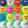 Pelota de Golf Doble Capa Pelota de Práctica Entrenamiento para Principiantes Pelota Flotante Pelota de Expresión Campo de Pelotas de Práctica Pelota Luminosa Pelota de Color Flash