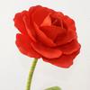 Rosa grande de PE con cabeza de rosa de espuma de simulación, directa de fábrica, para decoración de ventanas de centros comerciales y caminos de boda, flores grandes