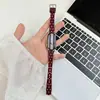 Pulseira de Couro Pequenos Pontos Estilo Coreano Adequada para Xiaomi Mi Band 11/8/9 Nfc, Pulseira da Moda e Versátil para Homens e Mulheres