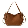 Bolso Artístico de Color Sólido Simple para Mujer 2026 Otoño Nuevo Casual Ligero para el Trabajo y el Viaje Bolso de Hombro Único Cruzado