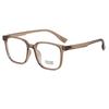 202302 Nuevas gafas de moda anti-luz azul lisas, pequeñas gafas de libro rojo con montura versátil de alta calidad para hombres y mujeres