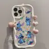 Stitch es Adecuado para Apple 15Pro Caricatura 16Promax Funda para Teléfono Móvil Iphone17 Transfronterizo 14Pro Lindo 13