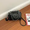 Bolso de Moda Estilo Coreano Bolso Tote Pequeño para Mujer 2026 Verano Nuevo Bolso de Cadena Acolchado de Diamantes Sensación de Alta Gama Bolso Cuadrado Pequeño Cruzado