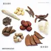 Pinha de jardim de infância flor seca materiais diy sementes de frutas secas plantas de decoração bolotas espécimes taibao frutas trigo feito à mão