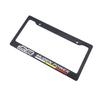 Marco de placa de matrícula para modificación de coche de calibre estadounidense, marco de placa de matrícula decorativo con efecto de impresión UV, personalidad creativa, venta caliente transfronteriza