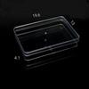 Caja para galletas de grado alimenticio caja de exhibición transparente para mousse con tapa accesorios para hornear caja de embalaje para joyería caja de plástico