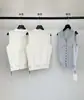 Han Xun Camiseta de Tricô Sem Mangas com Decote em V e Bolsos Duplos - Narrativa Artística - Roupa para o Dia a Dia - Nova Chegada de Verão 2026 26757