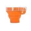 Fornecimento Direto da Fábrica Copo de Água de Silicone Copo de Água Portátil Copo de Água Dobrável Esportivo Retrátil de Viagem ao Ar Livre Copo de Água de Silicone