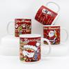 Taza de cerámica navideña taza personalizada regalo Día de la Madre taza de agua taza de cerámica taza de café taza de dibujos animados