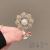 Broche de Pérola para Mulheres, Broche Atacado de Luxo Leve de Alta Qualidade, Acessório de Vestuário Elegante, Alfinete de Lapela para Terno, Decoração de Pérola