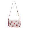 Moda Fresa Estampado Simple Trendy 2025 Gran Capacidad Elegante Nuevo Texturizado Un Hombro Bandolera Axilar