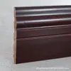 Rodapié de madera maciza pura nórdica para sala de estar, dormitorio, autoadhesivo, 10 cm, línea de esquina, rodapié minimalista, línea de suelo, venta al por mayor