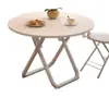 Mesa plegable mesa de comedor hogar apartamento pequeño habitación de alquiler uso mesa y sillas simples comer mesa cuadrada mesa redonda conveniente para venta ambulante