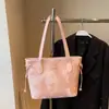 2026 Nuevo Estilo Bolso de Mano Grande de Moda para Mujer Bolso Tote de Hombro para Estudiantes Universitarios y para Ir a Clase