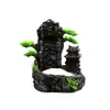 Paquete de cascada para paisajismo de acuario, tanque de selva tropical, tanque ecológico, adornos de feng shui, rocalla de resina, decoración de paisajismo