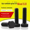 Atacado de Fabricante Aço Carbono Classe 8.8 Parafusos Sextavados Externos Parafusos de Cabeça Sextavada de Alta Resistência M4-M20 Rosca Total