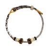 Cuerda de mano tejida diy usable producto semiacabado dorado cuerda de ocho hilos para mujer 3 mm cuerda trenzada hecha a mano coolomi Little Red Book