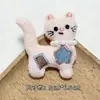 Acessórios para Boneca Gato de Pelúcia, Roupas de Gato de Tecido para Corpo Inteiro, Sapatos, Meias, Bolsas, Broches, Acessórios de Tecido para Boneca