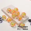 Coleção de Materiais DIY Artesanais de Alta Resistência com Strass Pintados à Mão, Acessórios para Joias, Contas Soltas, Correntes de Celular com Contas, Pingentes de Contas e Designs de Contas em Contas