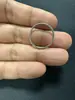 Anel Fechado Liso de Aço Inoxidável Acessórios para Joias DIY Anel de Conexão para Colar Pulseira Anel Único de Moda Personalizado de Aço Titânio