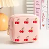Cartera de Monedas de Joyería de Cereza Nueva Transfronteriza Bolsa Portátil para Labiales y Maquillaje Mini Bolsa de Almacenamiento para Compresas