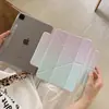 Capa Protetora Ins Coreana Gradiente Adequada para Tablet iPad Pro Air Sucção Lateral Separação Dobra Miniy 10ª Geração Japonês e Coreano 11