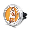 Clip de aromaterapia para coche de acero inoxidable 316L, clip para ventilación de coche, clip para bálsamo y perfume para coche, clip con forma de árbol de perfume para coche