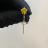 Nuevos Pendientes de Aro Huazi Originales Pequeños Multicolores para Mujer