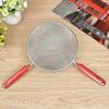 18cm mango rojo fuga de red suministros de cocina para el hogar boutique rejilla de aceite red para aceite colador suministro de tienda de 2 yuanes venta al por mayor al contado