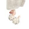 Sandalias Versátiles de Tacón Grueso con Perlas Estilo Hada Francesa para Mujer Verano Nuevo Ropa de Exterior Moda de Alta Gama Chanclas Planas